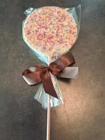 Mängden socker i Sucette blanc confettis céréales