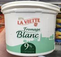 Mängden socker i Fromage blanc (9% MG)