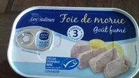 Mängden socker i Foie de morue goût fumé