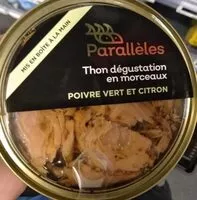 Mängden socker i Thon dégustations en morceaux poivre et et sel