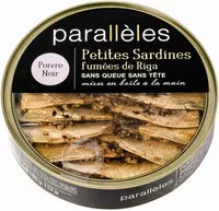 Mängden socker i Petites Sardines fumées de Riga Poivre Noir