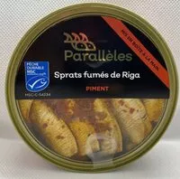 Mängden socker i Sprats fumés de Riga Piment