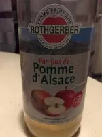 Mängden socker i Jus de pomme d’Alsace