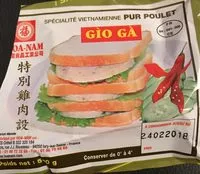 Mängden socker i Pâté vietnamien poulet Gìo Gà