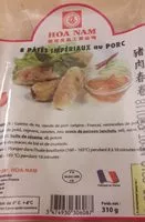 Mängden socker i 8 pâtés impériaux au porc