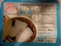 Mängden socker i 16 Raviolis aux Crevettes