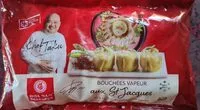 Mängden socker i Bouchées vapeur aux saint jacques