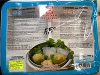 Mängden socker i Raviolis crevettes