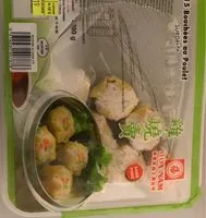 Mängden socker i Bouchées au poulet