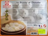 Mängden socker i 16 broches de Shanghai