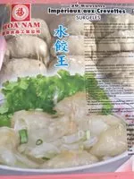 Mängden socker i Raviolis crevettes