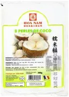 Mängden socker i 8 Perles de Coco