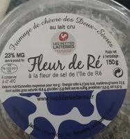 Mängden socker i Fleur de Ré