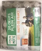 Mängden socker i 20 oeufs plein air -extra frais-