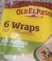 Mängden socker i Wraps old el paso