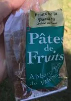 Mängden socker i Pates de fruits à la pomme