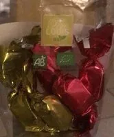 Mängden socker i Papillotes pate de fruits enrobes chocolat noir