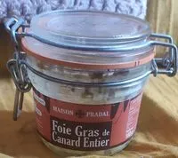 Mängden socker i Foie gras de canard entier