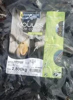 Mängden socker i Moules de corde prêt à cuire espagne