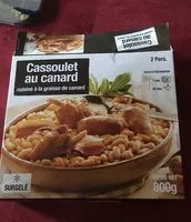 Mängden socker i Cassoulet au canard surgelé