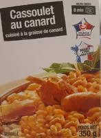 Mängden socker i Cassoulet au canard
