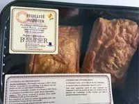 Mängden socker i Feuilleté Munster