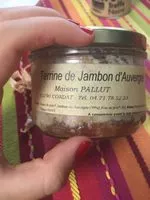 Mängden socker i Terrine de jambon d'Auvergne