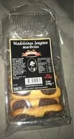 Mängden socker i Madeleines Longues Marbrées