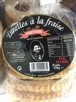 Mängden socker i Lunettes à la fraise