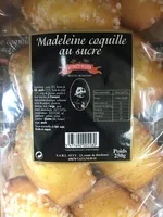 Mängden socker i Madeleines coquille au sucré