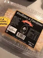 Mängden socker i Oreillettes a l’ancienne