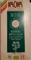 Mängden socker i Chocolat Pérou 85% cacao
