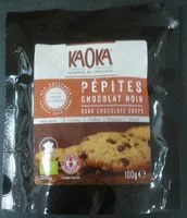 Mängden socker i Pépites de Chocolat Noir Bio