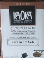Mängden socker i Chocolat Noir au Caramel & Café Bio