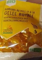 Mängden socker i Bonbons au miel et à la gelée royale