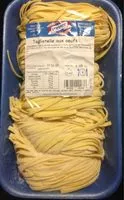 Mängden socker i Tagliatelle aux oeufs