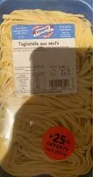Mängden socker i Tagliatelle aux oeufs