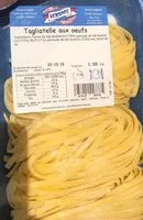 Mängden socker i Tagliatelle aux oeufs