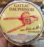 Mängden socker i Gâteau dauphinois aux Noix et Miel