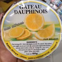 Mängden socker i Gâteau dauphinois aux citrons