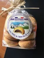 Mängden socker i Sablé noix et chocolat fourrés