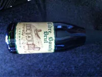 Mängden socker i J. verrier, Cidre bouche brut, la bouteille de