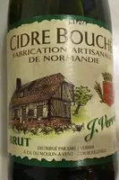 Mängden socker i Cidre bouché fabrication artisanale de Normandie brut