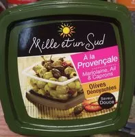 Mängden socker i A la provencale olives dénoyautées