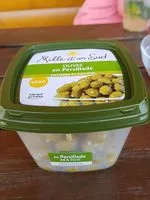 Mängden socker i Olives en Persillade entières et douces ail et persil