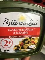 Mängden socker i Cocktail d'olives à la diable