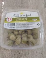 Mängden socker i Olives vertes cassées à l'ail