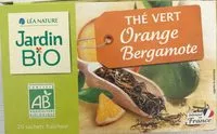 Mängden socker i Thé vert Orange Bergamote