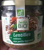 Mängden socker i Lentilles cuisinées aux petits légumes