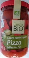 Mängden socker i Sauce tomate pour pizza, pâte ou riz